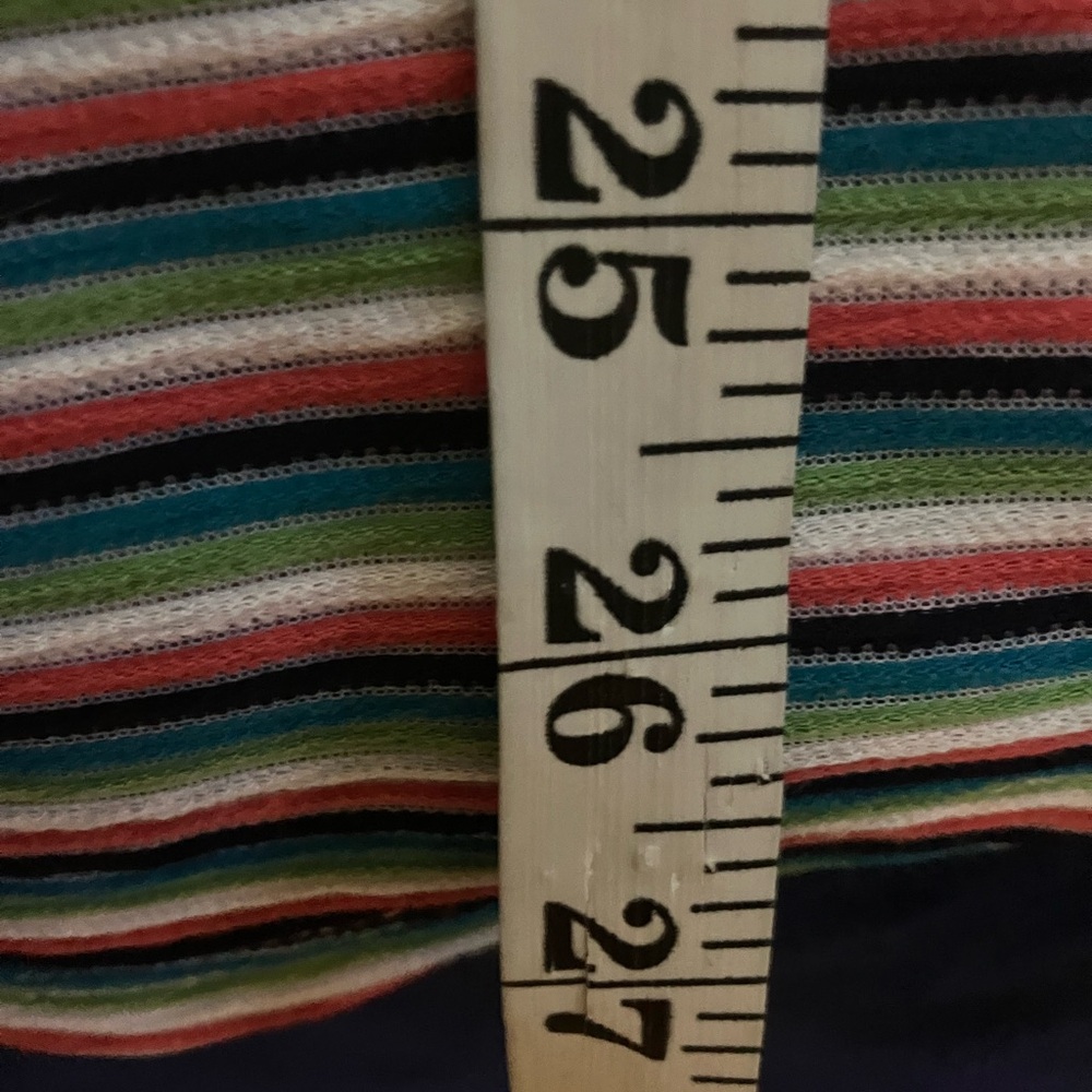 Ruby Rd. Colorful Striped Short Sleeve Top - Picture 7 of 11